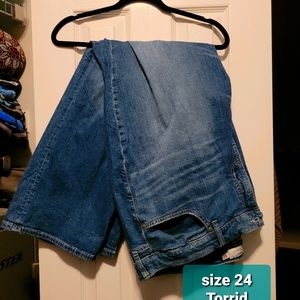 Torrid Stonewash Bootcut Jeans